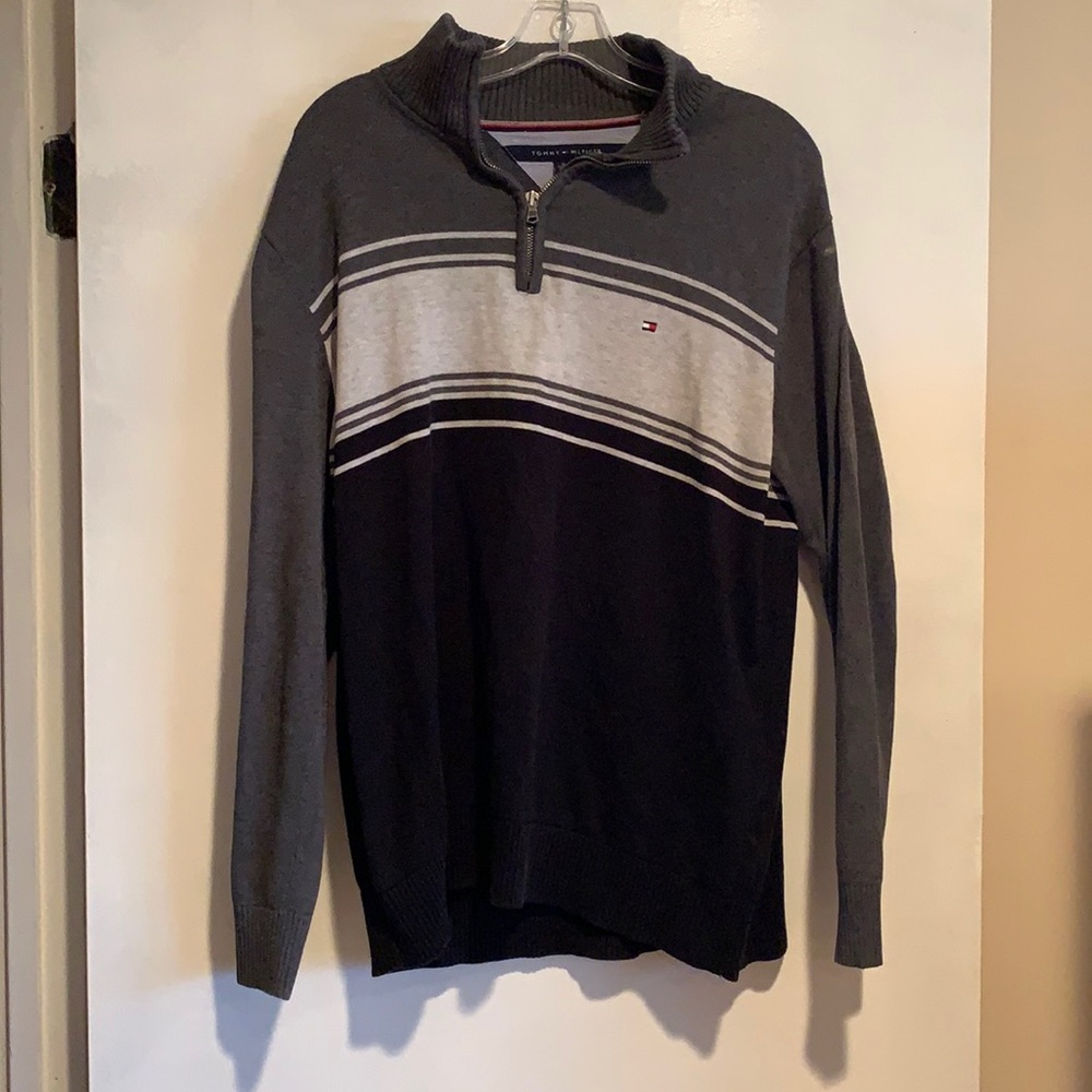 Tommy Hilfiger 1/4 Zip Pullover - Size Extra Large